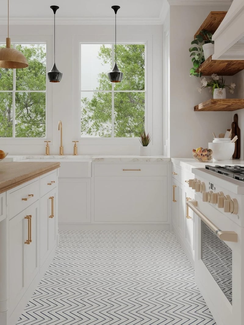 Organized kitchen
